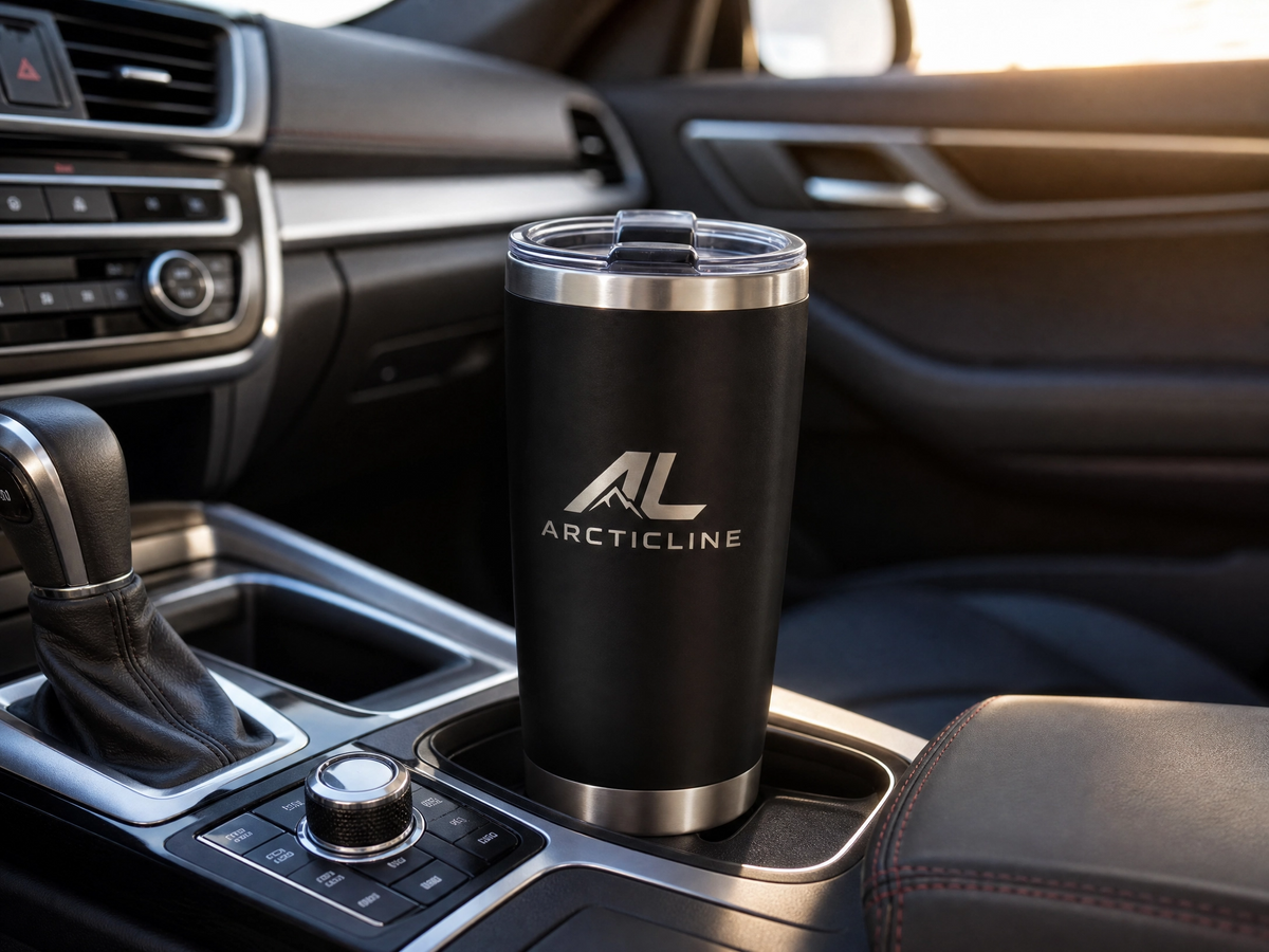 ArcticLine 20 oz Vacuum Insulated Stainless Steel Tumbler – Matte Black